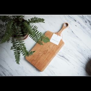 Cherry Wood Cutting Board with Handle - SM…